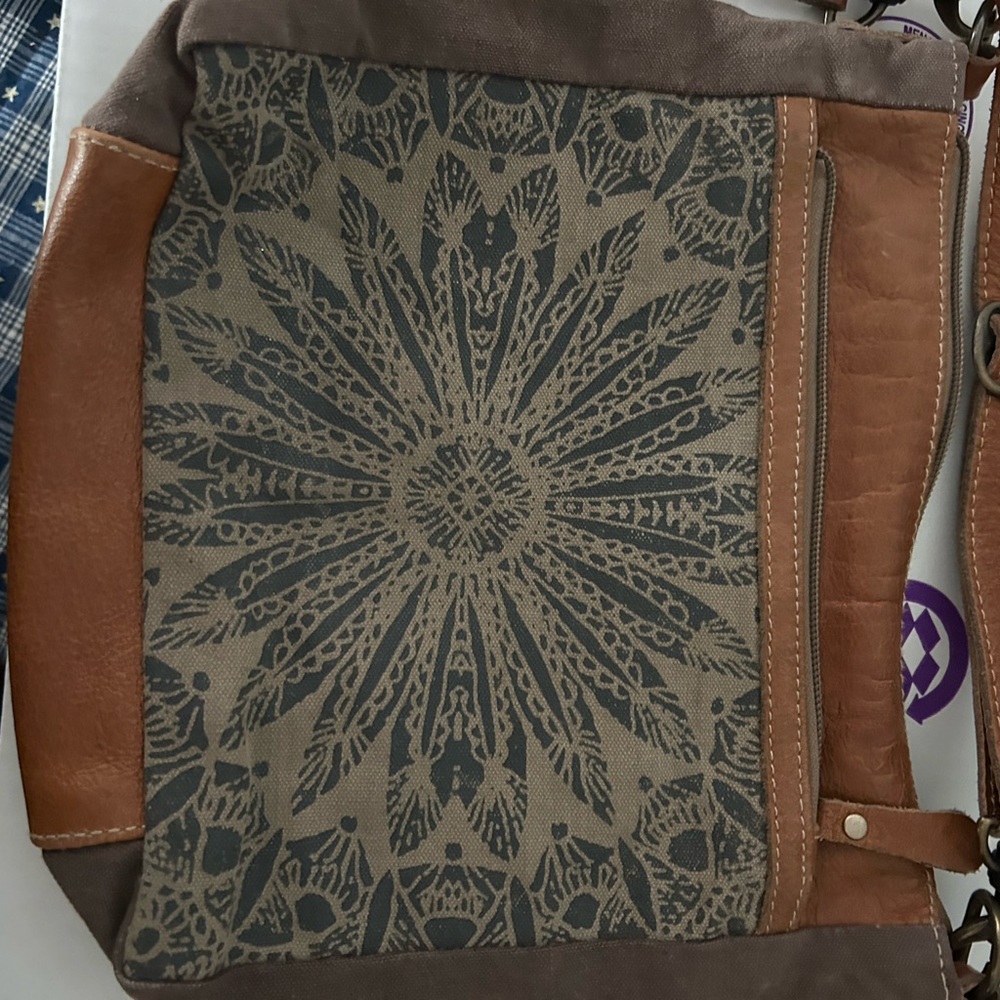 Myra bag purse. Tan/brown used